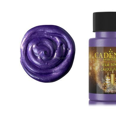 Краска для свечей и мыла Аметис, Металлик, Candle Paint Cadence, 50 мл