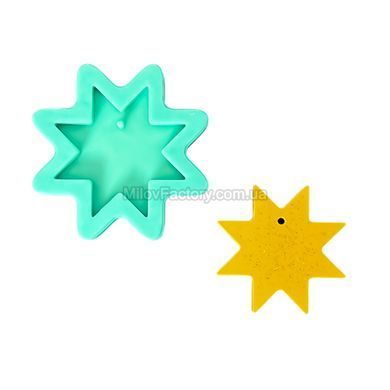 Silicone mold New Year's toys - "Octagonal star"