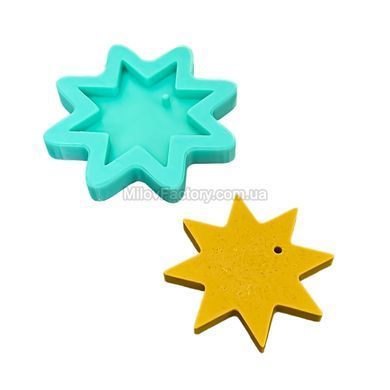 Silicone mold New Year's toys - "Octagonal star"
