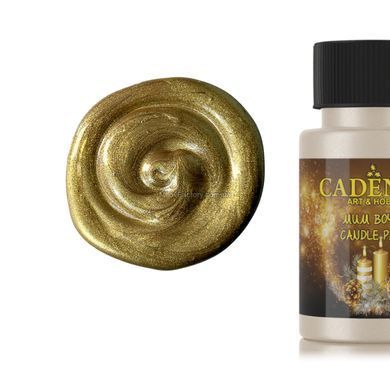 Краска для свечей и мыла Серебристо-Золотой, Металлик, Candle Paint Cadence, 50 мл