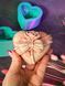 Silicone mold Heart with bow and rose