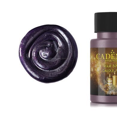 Краска для свечей и мыла Темная Орхидея, Металлик, Candle Paint Cadence, 50 мл