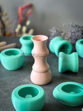 Силиконовая форма Подсвечник "Глек" (без отверстия) SF04240325012-1 фото