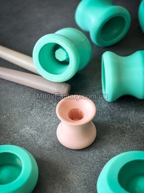 Силиконовая форма Подсвечник "Глек" (с отверстием) SF04240325012-2 фото