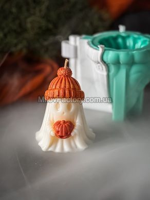 Silicone mold Ghost with pumpkin