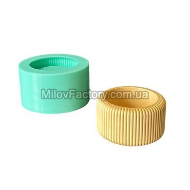 Силіконова форма Кашпо Ribbed 0.5 SF20230810001 фото