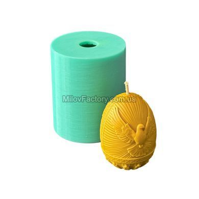 Silicone mold Egg with Bird