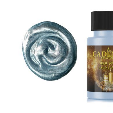 Краска для свечей и мыла Светло-Голубой, Металлик, Candle Paint Cadence, 50 мл