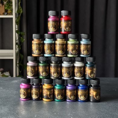 Краска для свечей и мыла Светло-Голубой, Металлик, Candle Paint Cadence, 50 мл