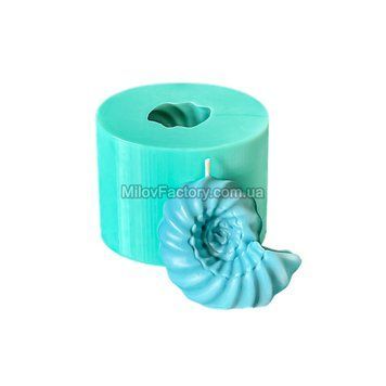 Silicone form of Spirula shell