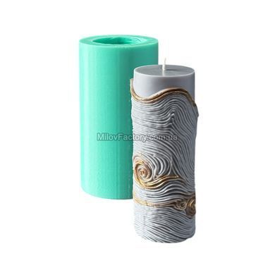 Forma silikonowa Cylinder WAVE h-14,5, D-5,6 SF08250430001 фото