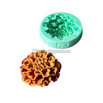 Silicone mold Marigold lush M + holder