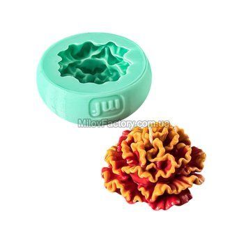 Silicone mold Marigold assembled S + holder