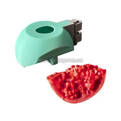 Silicone mold Quarter pomegranate + holders