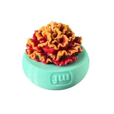 Silicone mold Marigold assembled S + holder