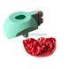Silicone mold Quarter pomegranate + holders