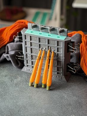 Silicone mold Bento-carrot 12 cm + formwork