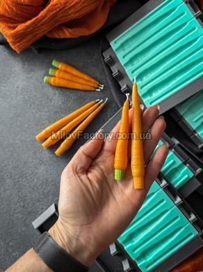 Silicone mold Bento-carrot 12 cm + formwork