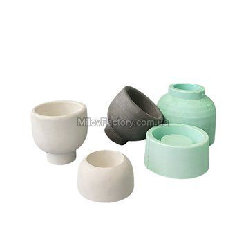 Силиконовая форма Soft Line Pot M+подиум SF20210601003-3 фото