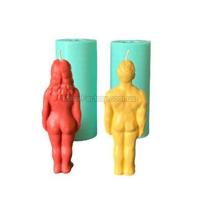 Silicone mold Volt Male + Volt Female