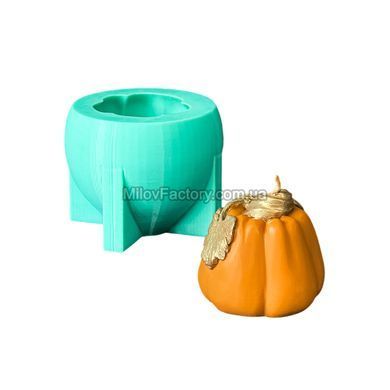 Силиконовая форма Тыква с листьями xs SF13240910003 фото