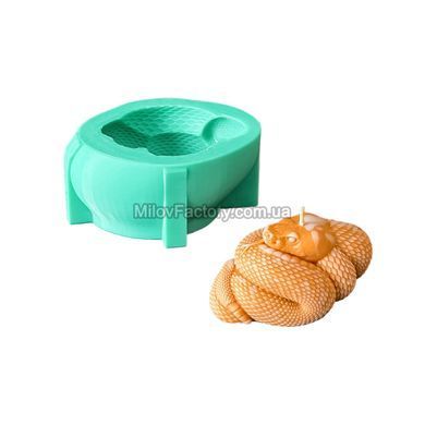 Силіконова форма Гримуча Змія M SF08240821002 фото