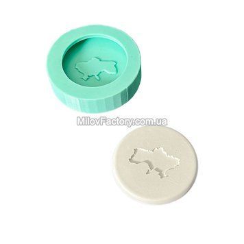 Silicone form Cover Elite 1.0 with Map of Ukraine