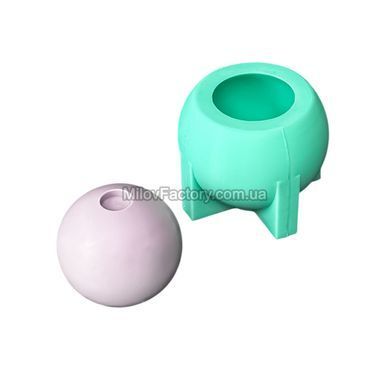 Zestaw form silikonowych Kula gładka S + Dysze dekoracyjne S SF28241013004 фото