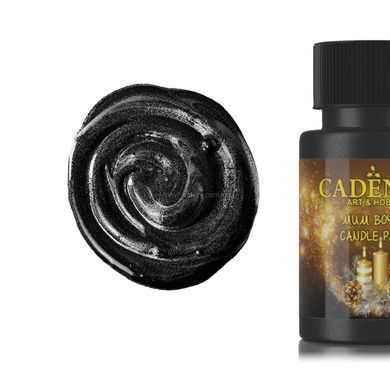Краска для свечей и мыла Черный, Металлик, Candle Paint Cadence, 50 мл