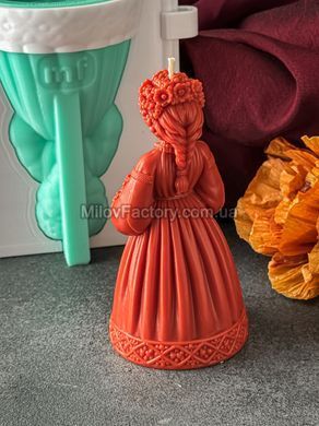 Силиконовая форма Берегиня с маками + опалубка SF06260703002 фото