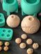 Silicone mold Set Ball "Vintage" М + Decorative nozzles M