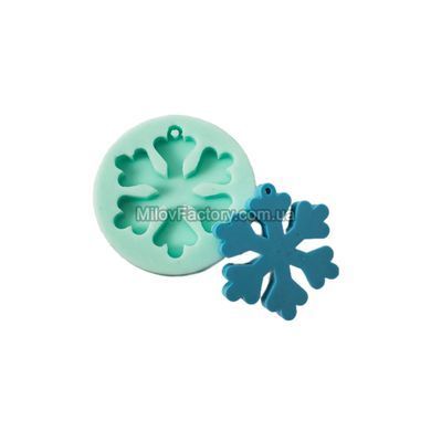 Silicone mold New Year's toys - Snowflake