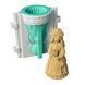 Silicone mold Bereginya with ornament + formwork