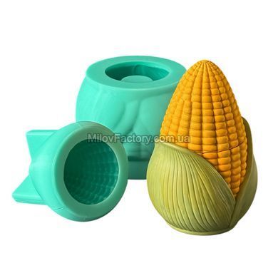 Силіконова форма Кашпо Кукурудза М + кришка SF13260703001 фото